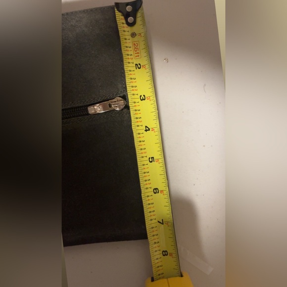 Marc Fisher Rela riding boots, block heel. Winter Olive Green Suede - Picture 8 of 8